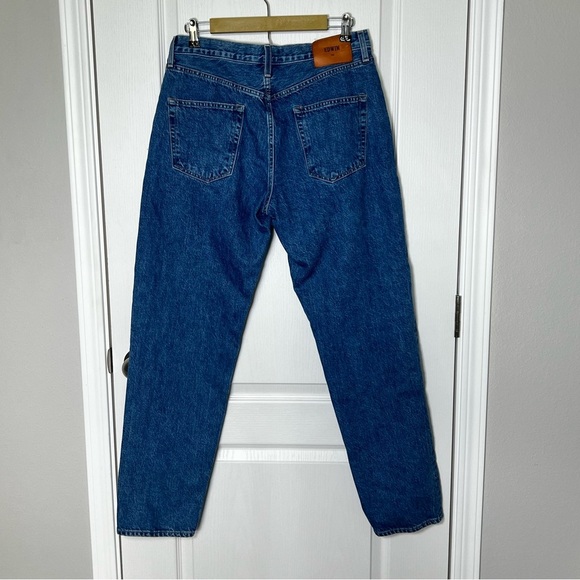 Edwin Hana Vintage Straight Leg High-Rise Blue Horizon Size 31 Jeans - Picture 6 of 16